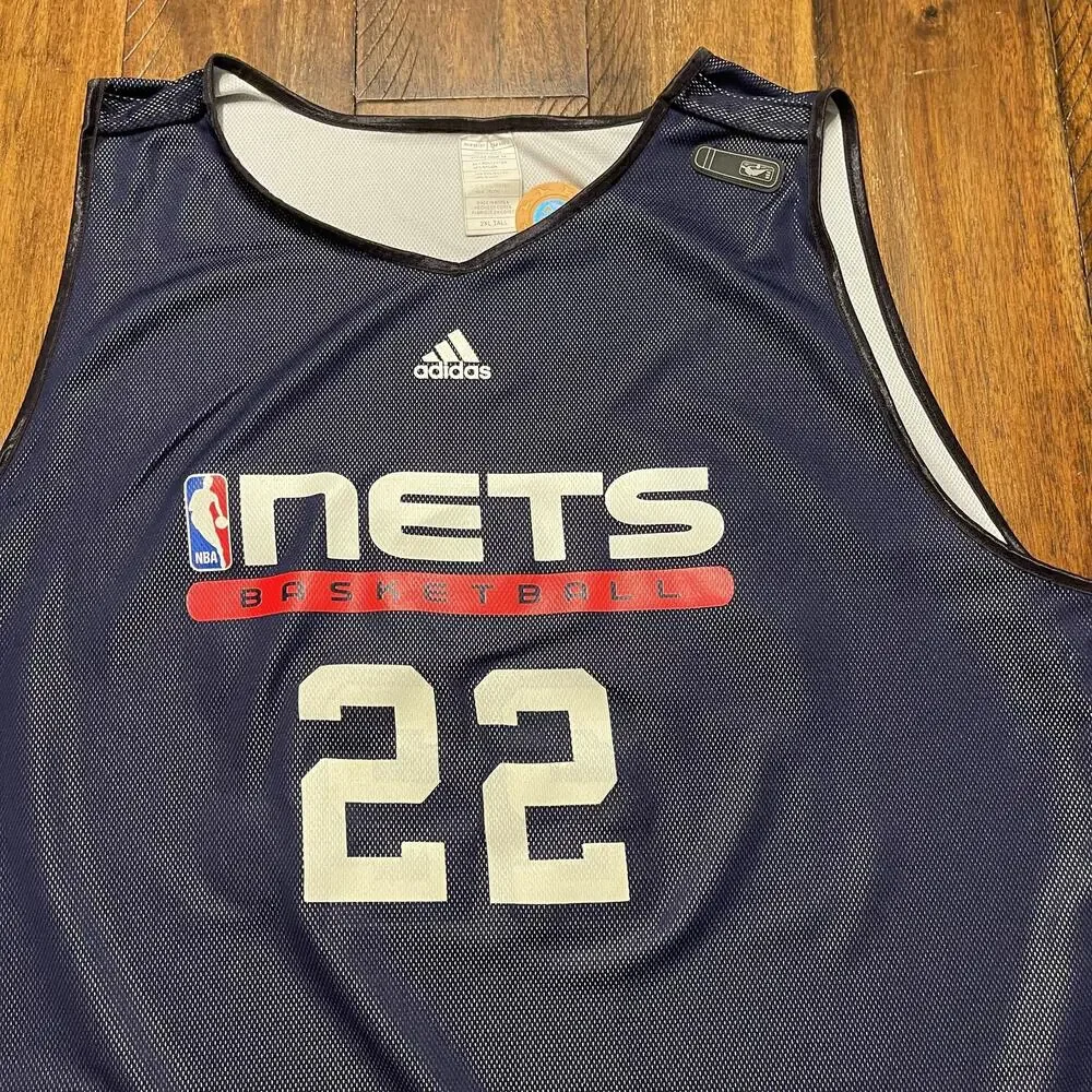 Nets Jersey Nets 2XL Tall Team Issued Anthony Morrow Basketball Adidas Jersey